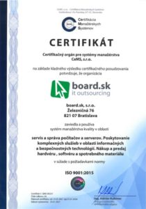 ISO 3001:2015